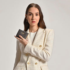 Lavie Luxe Purses Clutch Black