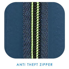 Skybags Cityscape 55 Polypropylene Hardshellsided Cabin Size Wheels Anti Theft Zipper Blue 4 Wheel Inline Suitcase, Large