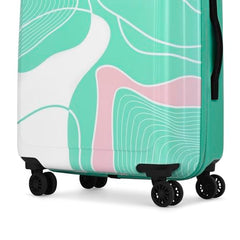 Skybags Polypropylene Spinner Paradise Check-in Trolley Bag 67|Medium|Hard Luggage|Smooth -Wheel Suitcase|Combination Lock with Sturdy Anti-Theft Zipper|5-Year International Warranty-Unisex
