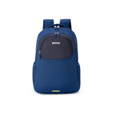 Kamiliant by American Tourister Bigwig Office Laptop Backpack with Laptop Compartment Ergonomically Designed with Rain Cover for Men And Women - Blue