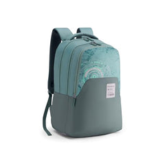 Kamiliant by American Tourister Brim Casual Backpack with , Ergonomically Designed with Bottle Holder for Men And Women - Green