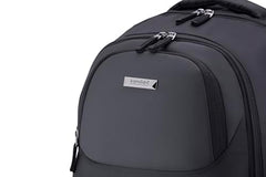 Kamiliant by American Tourister Bigwig Office Laptop Backpack with Laptop Compartment Ergonomically Designed with Rain Cover for Men And Women - Black