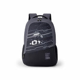 Kamiliant by American Tourister Peak Punch Casual Backpack with , Ergonomically Designed with Rain Cover for Men And Women - Black