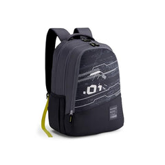 Kamiliant by American Tourister Peak Punch Casual Backpack with , Ergonomically Designed with Rain Cover for Men And Women - Black