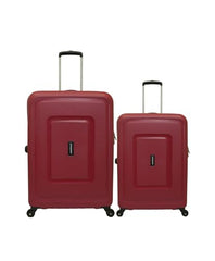 VIP Aristocrat Ultra Strong Polypropylene Hardsided Carry-On Luggage Spinner 4 Wheels Set of 2
