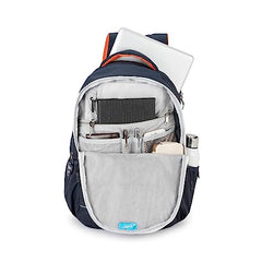 Skybags Strider Pro 27 Liters Backpack with 17 Inch Laptop Compatible for Men & Women, Rain Cover, Side Bottle Pockets, Adjustable Shoulder Strap & Padded Back with Air Mesh