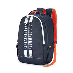 Skybags Strider Pro 27 Liters Backpack with 17 Inch Laptop Compatible for Men & Women, Rain Cover, Side Bottle Pockets, Adjustable Shoulder Strap & Padded Back with Air Mesh