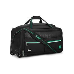 Skybags Muse 46 Liters Polyester 5 Medium Size | Stylish Duffel Trolley Bag with Two Wheels, Two Stage Push Button | Premium Zipper, Travel Bag| 3-Year International Warranty - Unisex