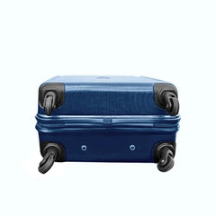 Aristocrat Dynamo Hard-Sided Overnighter Trolley Bag | Cabin Size | 4 Spinner Wheels |Compact Travel Luggage with Number Lock