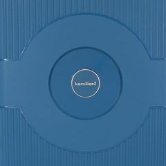 Kamiliant Polypropylene KAM Double Spinner Wheels Hard Shell Suitcase Might DW SP55 DEEP Ocean,Blue,Small