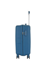 Kamiliant Polypropylene KAM Hard Shell Wheels Double Spinner Suitcase Might DW SP6 DEEP Ocean,Blue,Medium