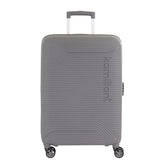 Kamiliant 3PC KAM Double Spinner Wheels Hard Shell Suitcase Nexus DW Set Light Gry,Grey, Small, Medium and Large,