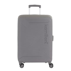 Kamiliant 3PC KAM Double Spinner Wheels Hard Shell Suitcase Nexus DW Set Light Gry,Grey, Small, Medium and Large,