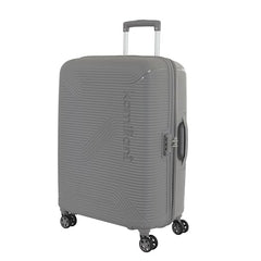 Kamiliant 3PC KAM Double Spinner Wheels Hard Shell Suitcase Nexus DW Set Light Gry,Grey, Small, Medium and Large,