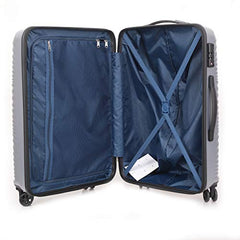 American Tourister Kamiliant Polycarbonate Silver Hardsided Check-in Luggage