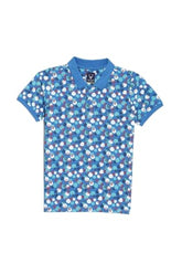 Allen Solly Boy's Regular Fit T-Shirt (ABKPERGFI01716_Blue