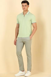 Allen Solly Men's Slim Casual Pants (ASTFQULFQ13543_Green