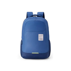 Kamiliant by American Tourister Biz Pro Casual Laptop Backpack with Laptop Compartment Ergonomically Designed with Bottle Holder for Men And Women - Blue