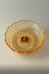 Goyalsons Household Glass Dish Colored Snack Set