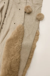 Goyalsons Accessories W Stole Ladies O9191-172 D.Fawn