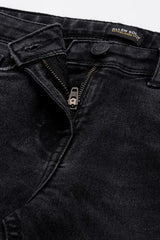 Allen Solly Girl's Slim Jeans (AGDNESLFM78609_Black