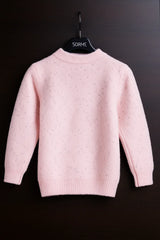 Goyalsons Girls Woolen Top O9202-01 Pink