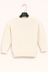 Goyalsons Girls Woolen Top O9202-01 Off White