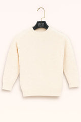 Goyalsons Girls Woolen Top O9202-01 Off White - Goyalsons ShopMax