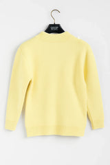 Goyalsons Girls Woolen Top O9202-02 Yellow