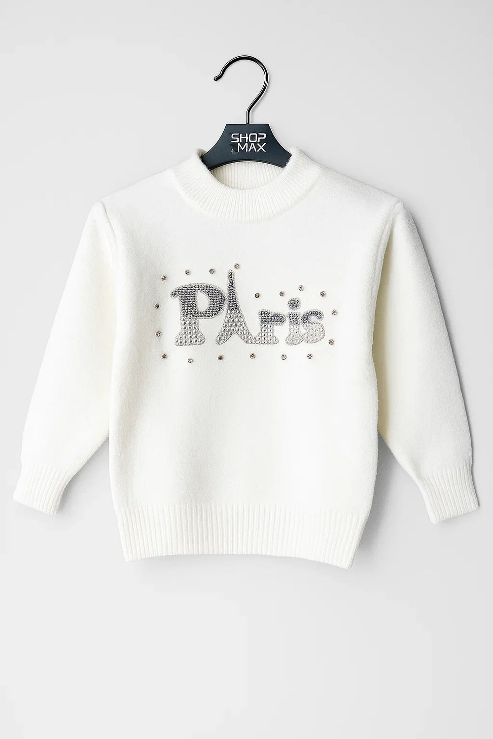 Goyalsons Girls Woolen Top O9202-02 Off White - Goyalsons ShopMax