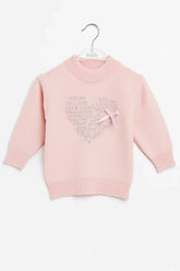 Goyalsons Girls Woolen Top O9202-03 Pink