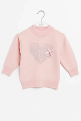 Goyalsons Girls Woolen Top O9202-03 Pink