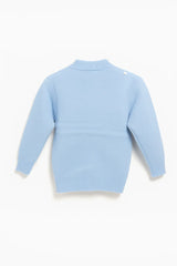 Goyalsons Girls Woolen Top O9202-03 Blue