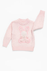 Goyalsons Girls Woolen Top O9202-04 Pink