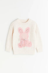 Goyalsons Girls Woolen Top O9202-04 Off White