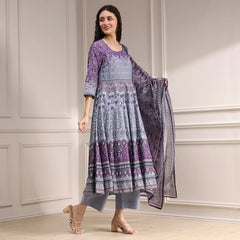 Biba Women's Cotton Kurta Set