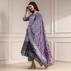 Biba Women's Cotton Kurta Set