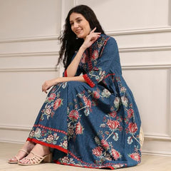 Biba Women's Cotton Kurta Set