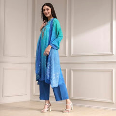 Biba Women's Modal Blend Kurta Set