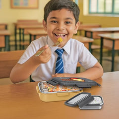 Milton Household Lunch Box Plastic Marvel Hugo