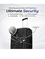 VIP Aristocrat Slay 55, 66 & 75 Polyproplyene Hard-Sided 4 Wheels Spinner Luggage Set of 3 Trolley Bags for Travel with Combination Lock| 5 Years Warranty