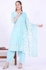 Aurelia Ladies Western Kurti 3Pcs Set As15787 E608297 - Goyalsons ShopMax