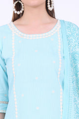 Aurelia Ladies Western Kurti 3Pcs Set As15787 E608297 - Goyalsons ShopMax