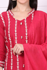 Aurelia Ladies Western Kurti 3Pcs Set As15812 E608397