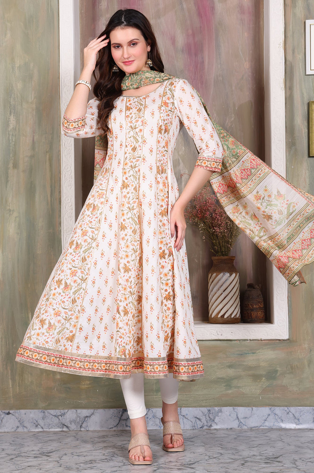 Aurelia Ladies Western Kurti 3Pcs Set As16013 509459 - Goyalsons ShopMax