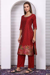 Aurelia Ladies Western W Kurti 3Pcs Set As16055 705840