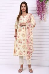 Aurelia Ladies Western Kurti 3Pcs Set As16077 E509784