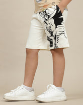 Disney Original Boys Bermuda Btmaw24Kbsrt000921 Off White