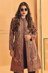 Winter Multi Printed Inner Shrug Set