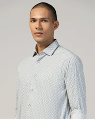 Blackberry Mens Casual Shirt F/S Es-Wm-Pr-Zain Grey